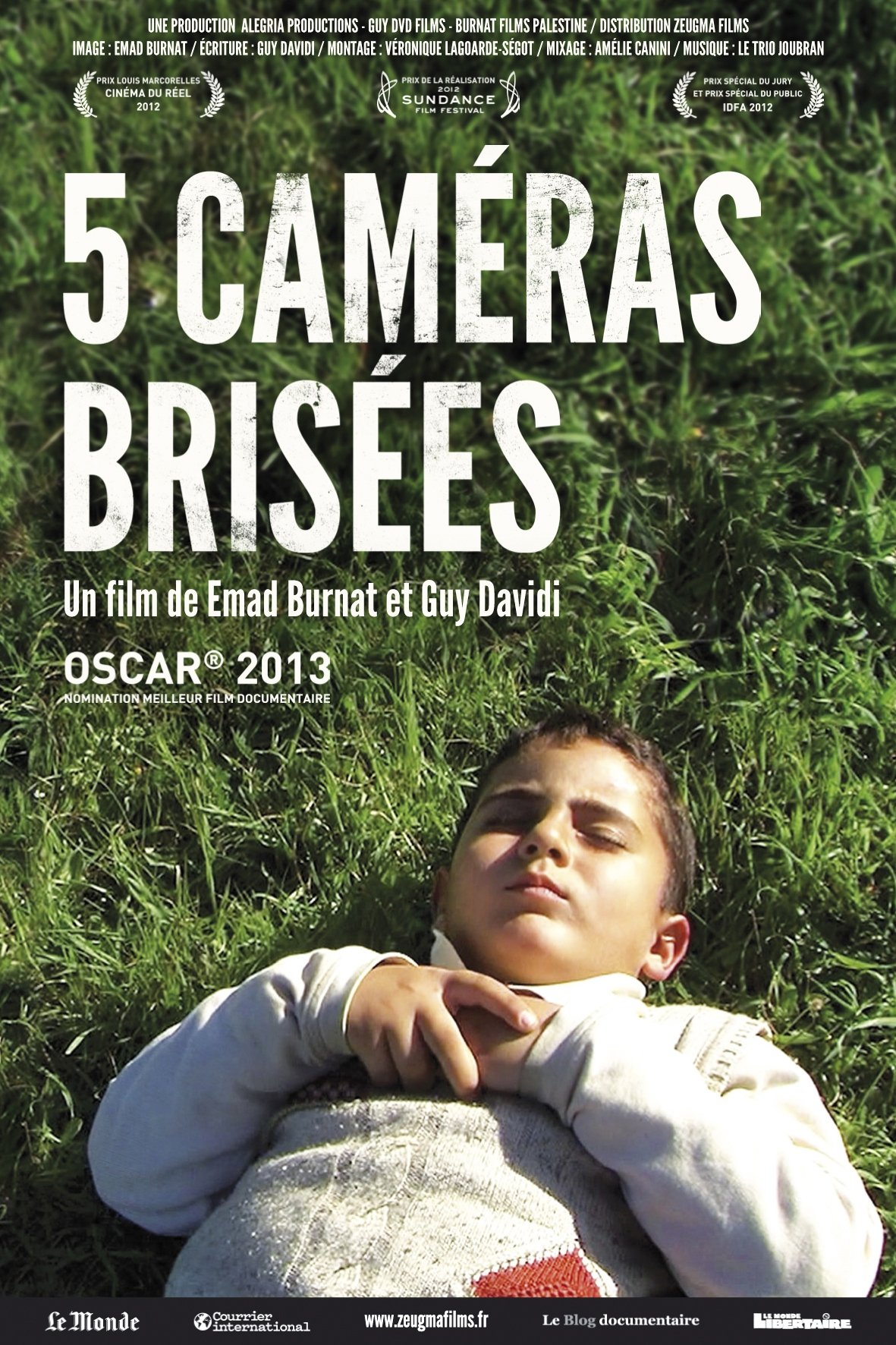 Affiche du film 5 Caméras brisées 28126