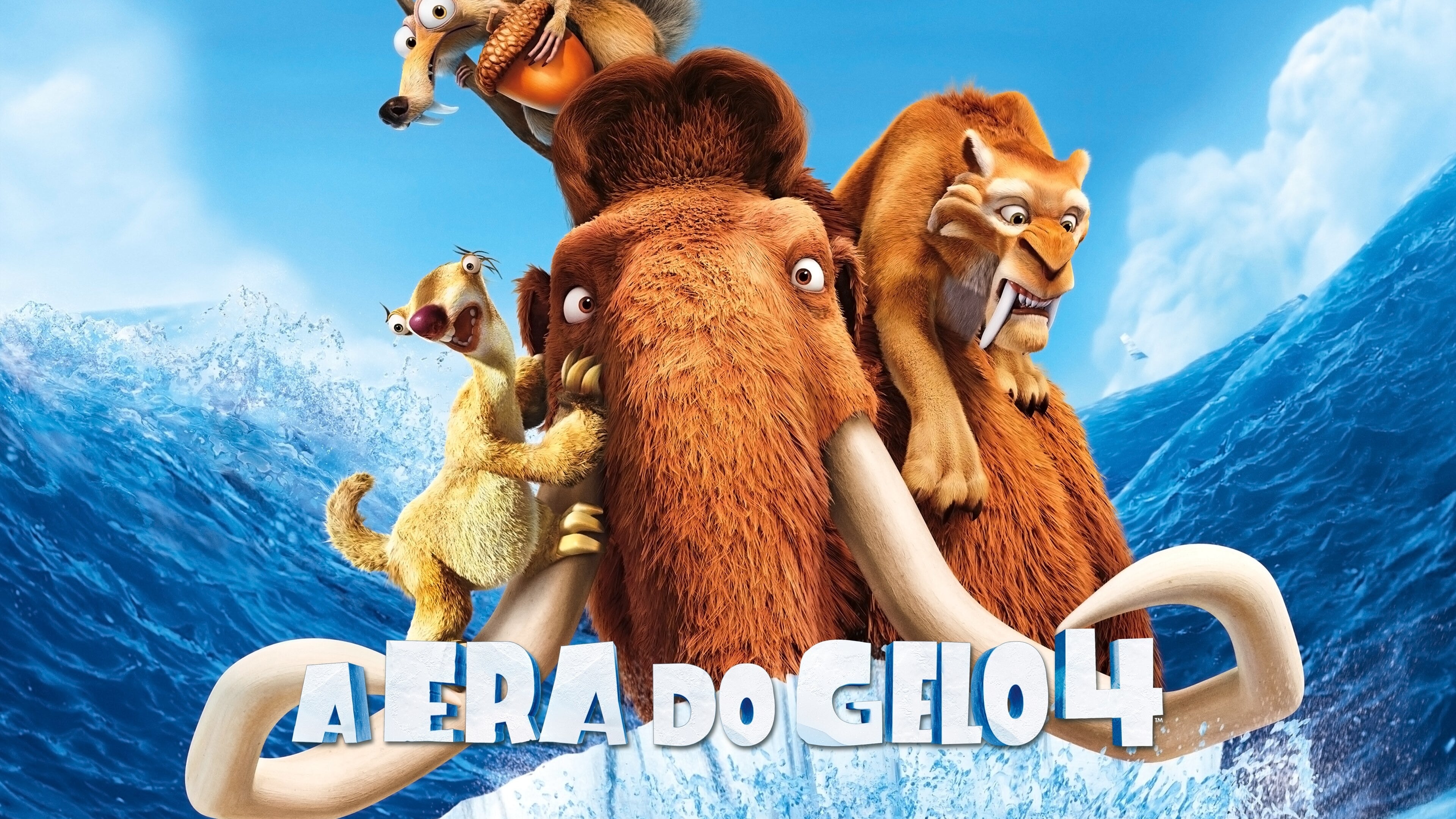 Watch Ice Age: Continental Drift (2012) : Manny, Diego, And Sid Embark Upon...