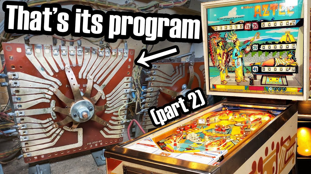 S9E20 · The step-by-step, mechanical logic of old pinball machines