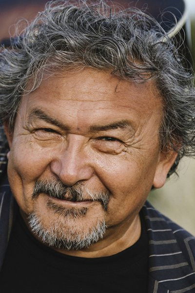 et billede af Rasmus Lyberth