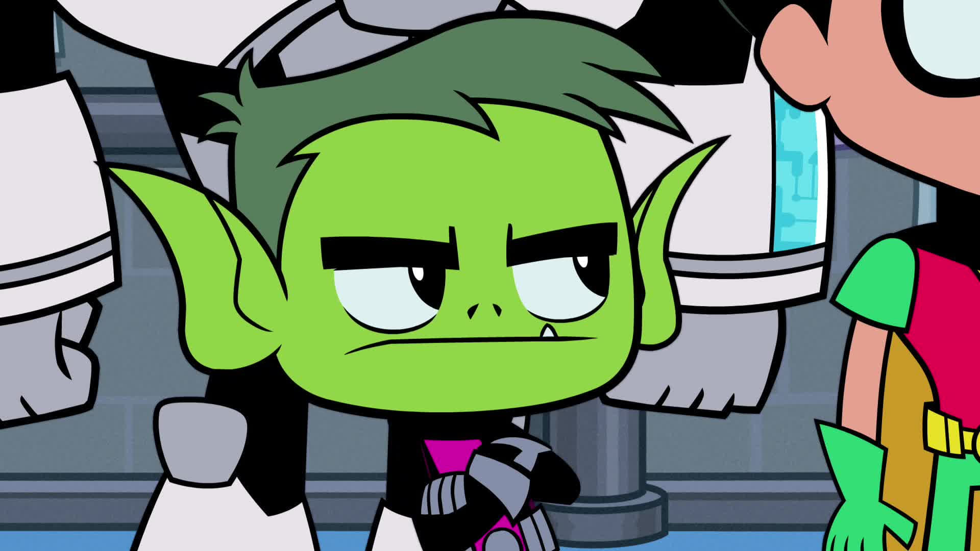 Teen Titans Go! Season 5 :Episode 13  Justice League's Next Top Talent Idol Star: Second Greatest Team Edition (1)