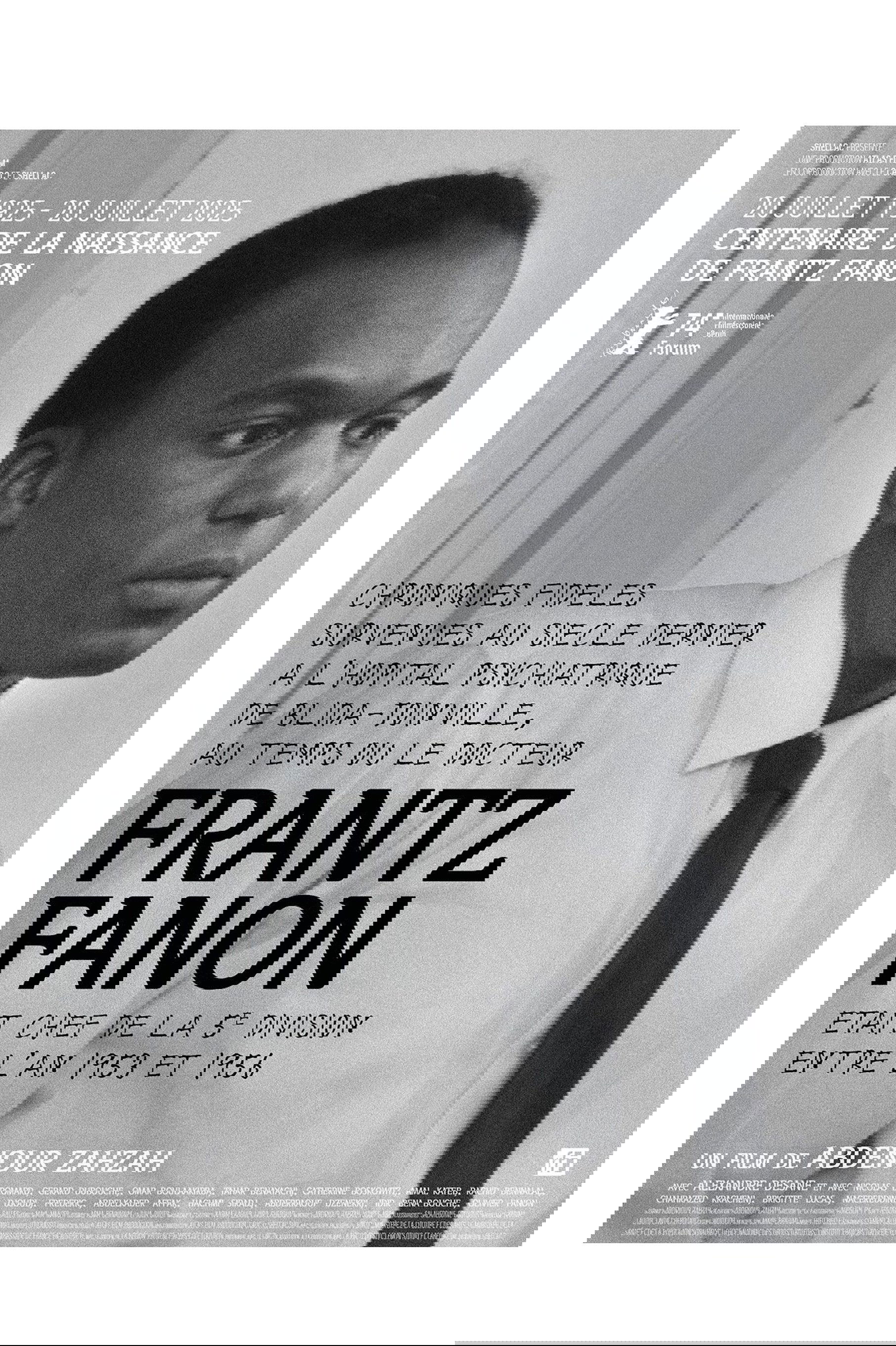 Chroniques fidèles survenues au siècle dernier à l’hôpital psychiatrique Blida-Joinville, au temps où le Docteur Frantz Fanon était chef de la cinquième division entre 1953 et 1956 Chroniques fidèles survenues au siècle dernier à l’hôpital psychiatrique Blida-Joinville, au temps où le Docteur Frantz Fanon était chef de la cinquième division entre 1953 et 1956