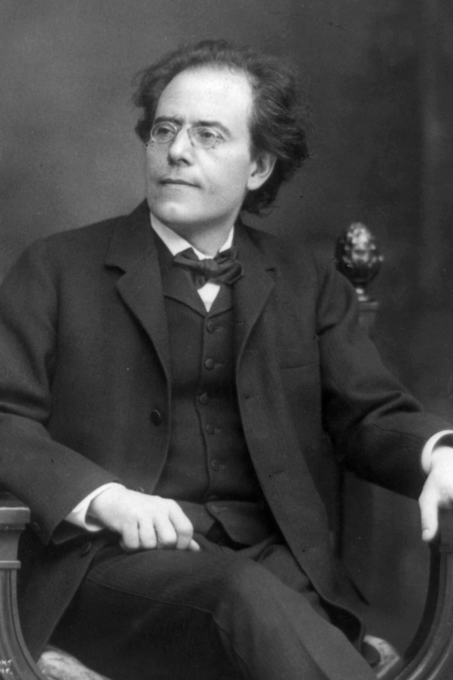 et billede af Gustav Mahler