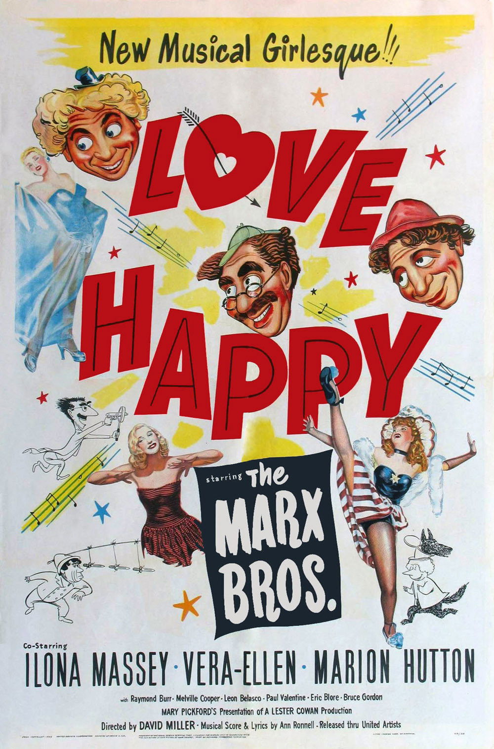 Love Happy (1949) Posters — The Movie Database (TMDb)