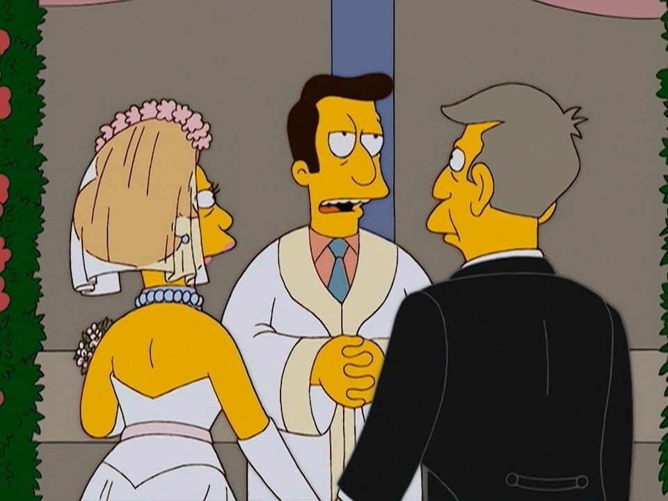 The Simpsons Season 15 :Episode 17  My Big Fat Geek Wedding