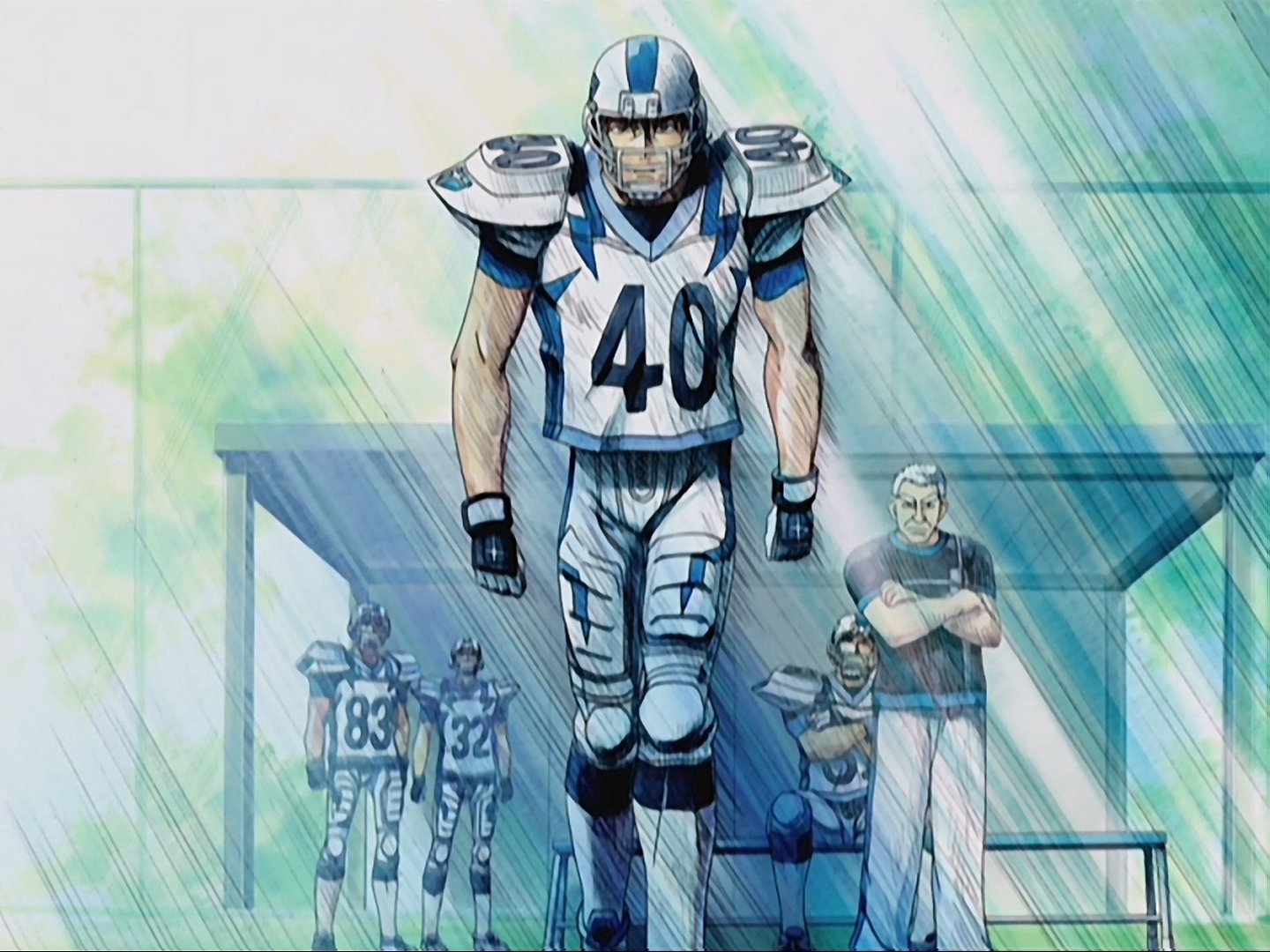 Eyeshield 21 - Le Spear Tackle fait des ravages !