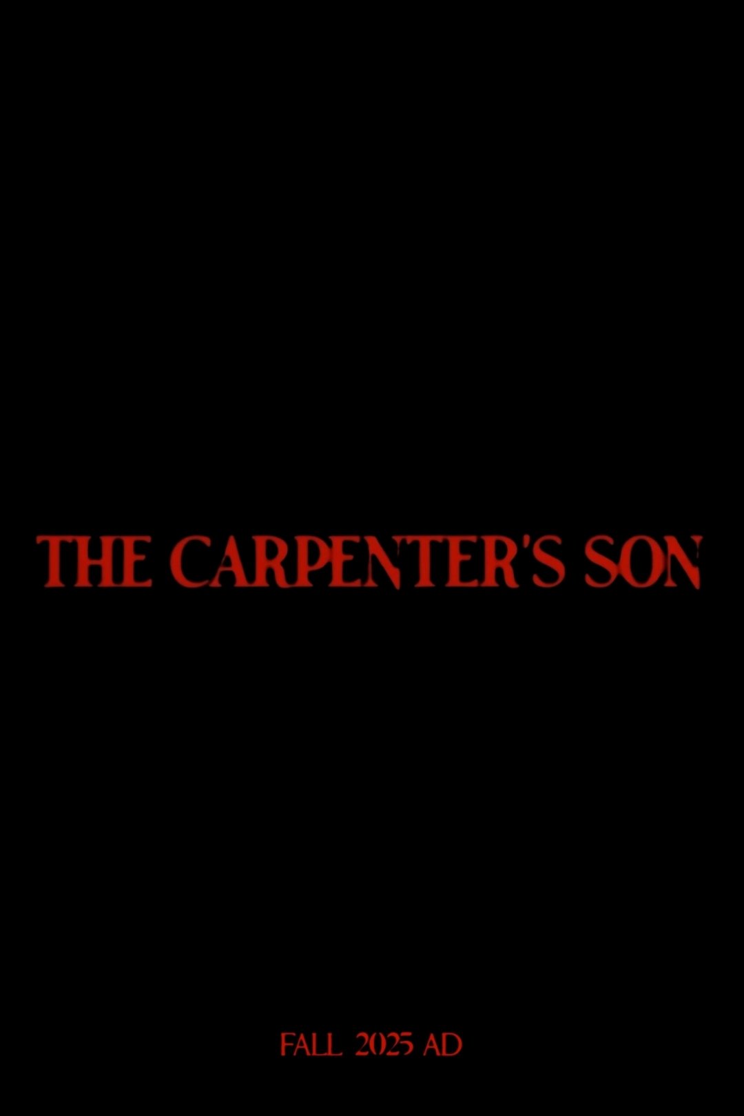 The Carpenter's Son