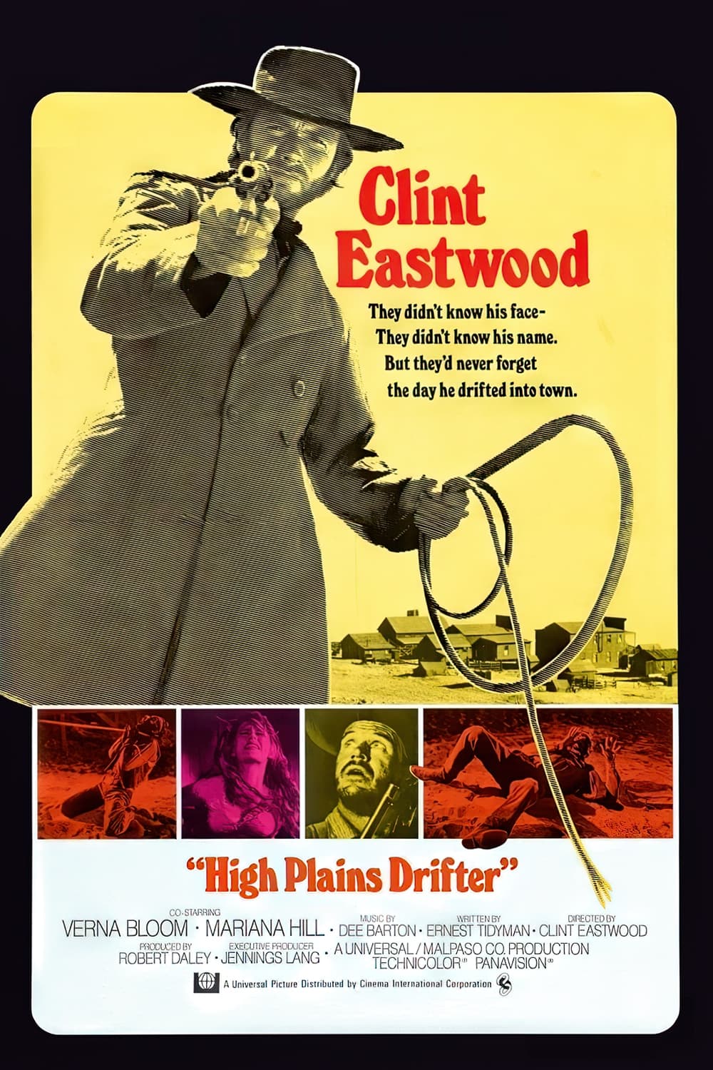 High Plains Drifter Movie poster