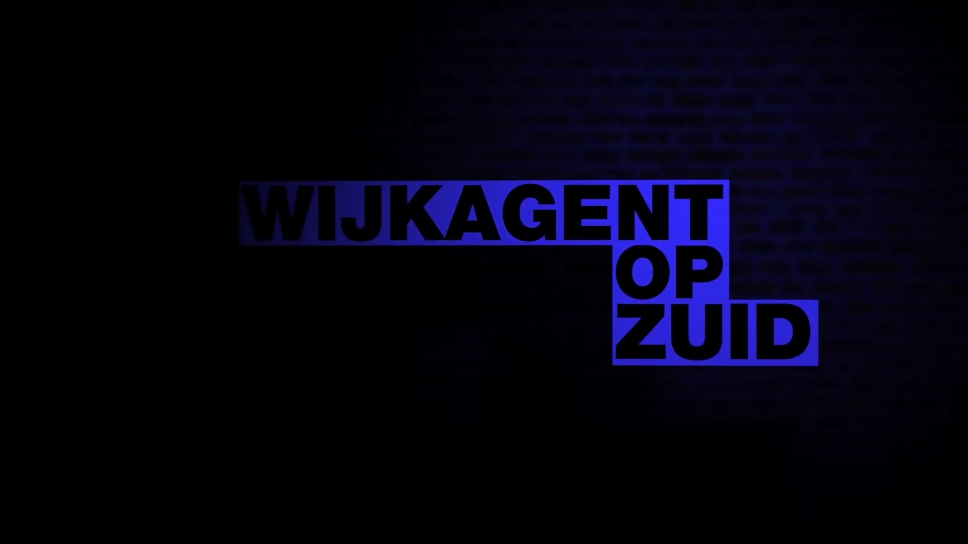 Wijkagent op Zuid