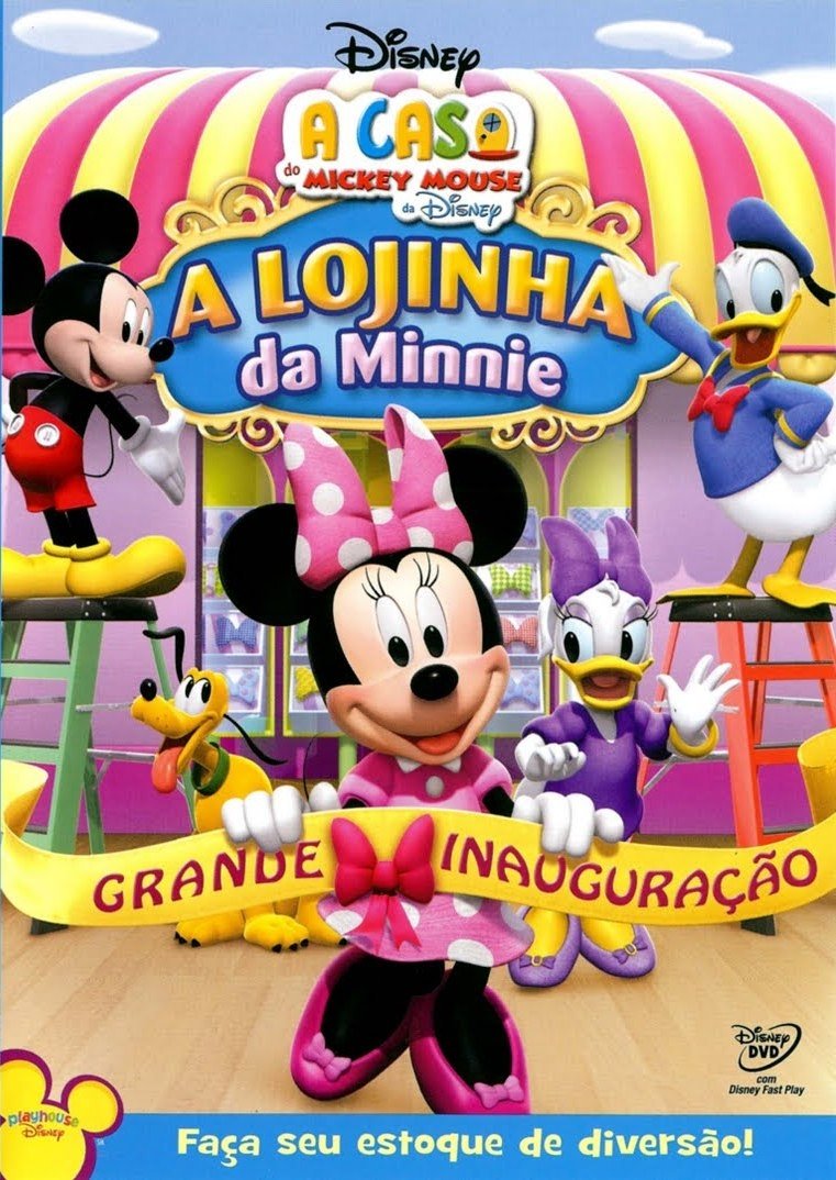 A Casa do Mickey Mouse - A Lojinha da Minnie A Casa do Mickey Mouse - A Lojinha da Minnie