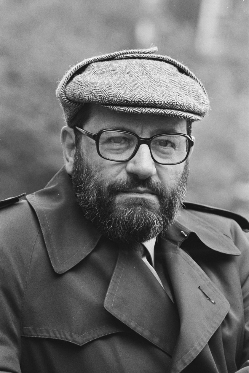 et billede af Umberto Eco