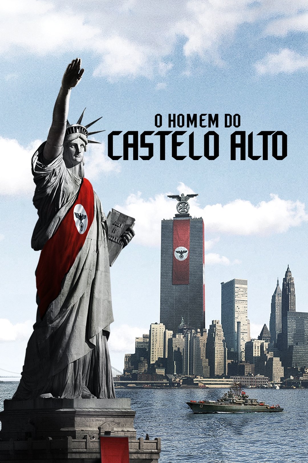 Capa da 1º temporada da série O Homem do Castelo Alto