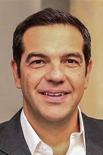 et billede af Alexis Tsipras
