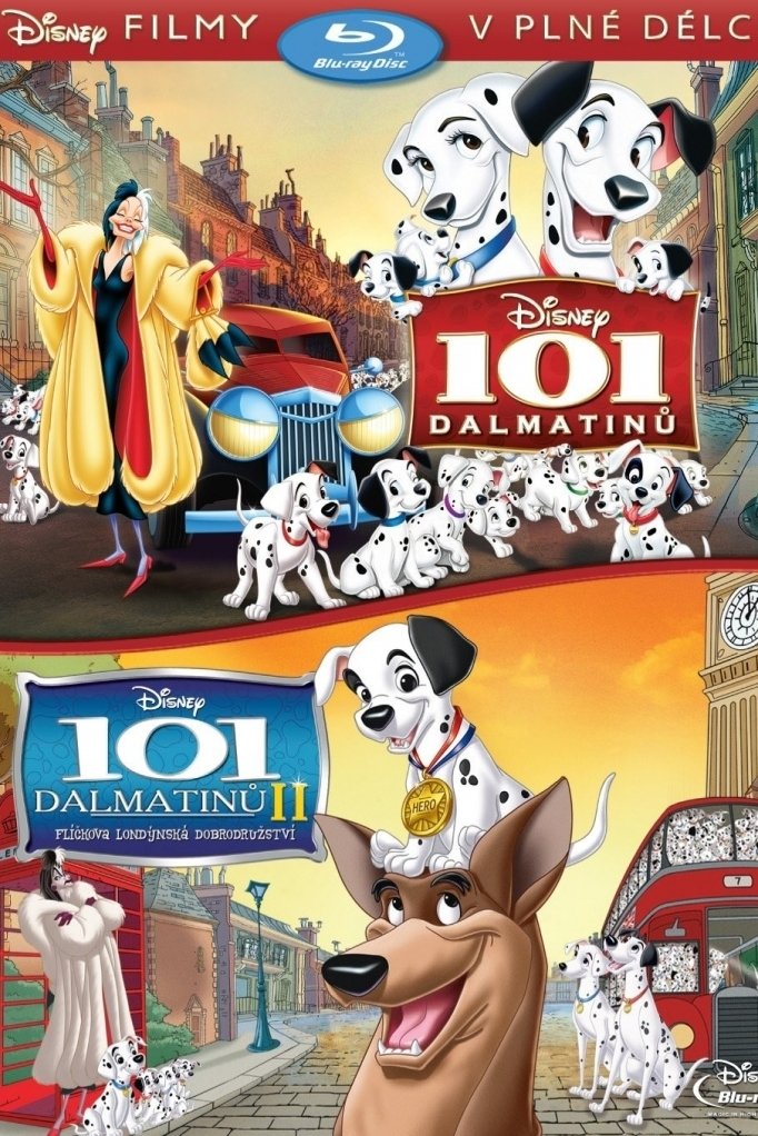 101匹わんちゃん フランス版映画ポスター ディズニー テーマパーク「ウォルト ディズニー/101匹わんちゃん