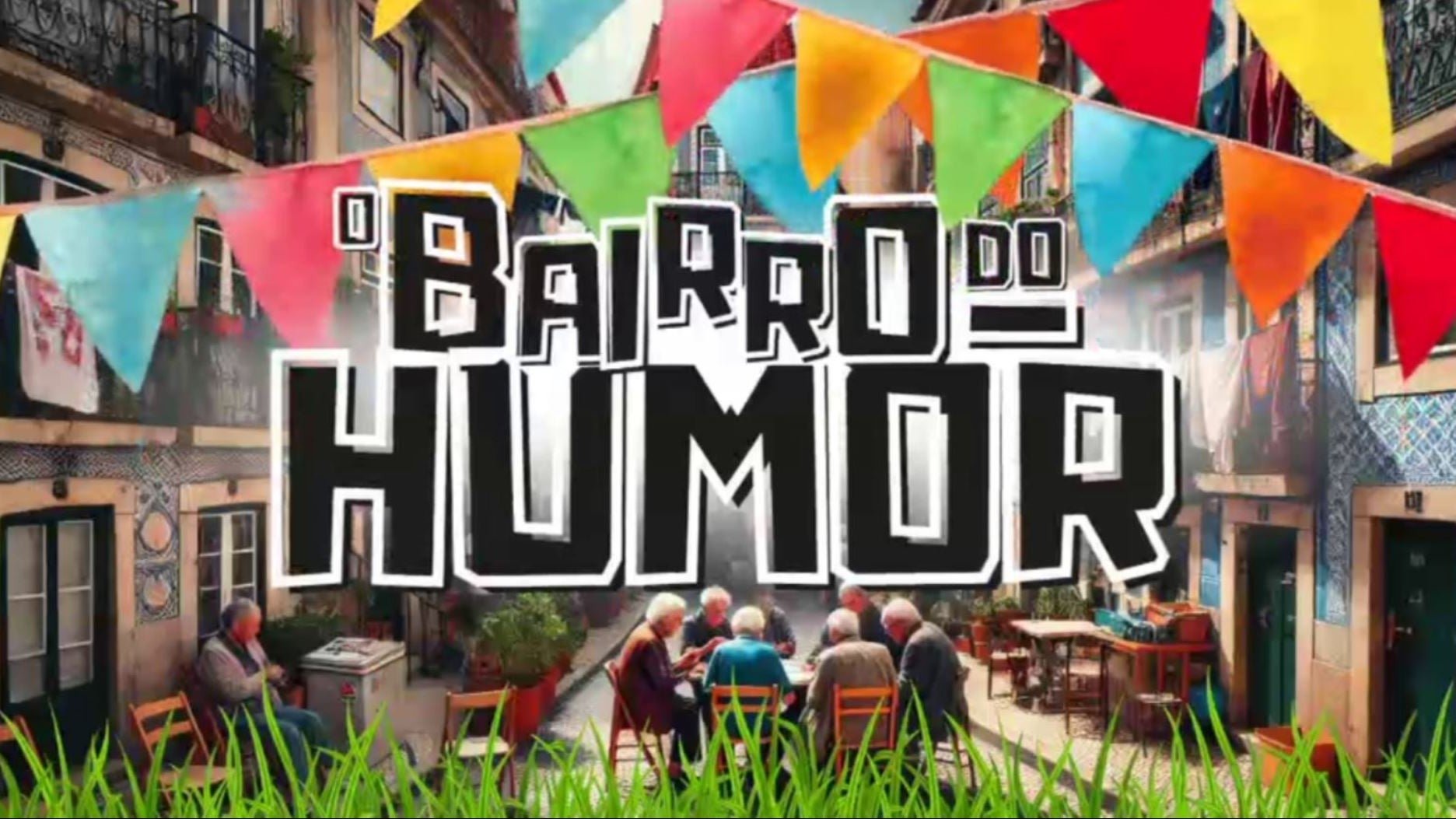 O Bairro do Humor background