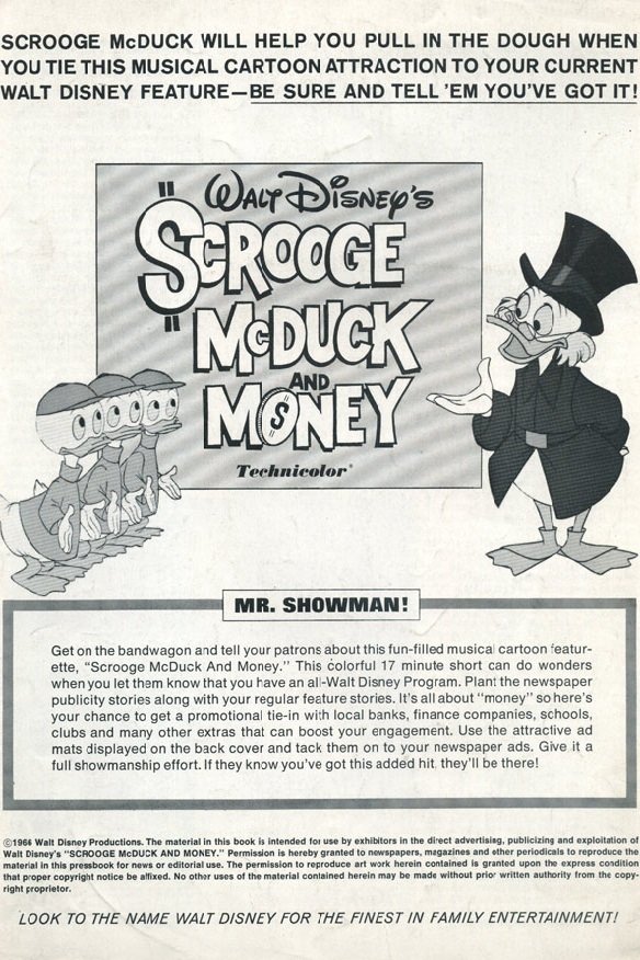 Scrooge McDuck and Money