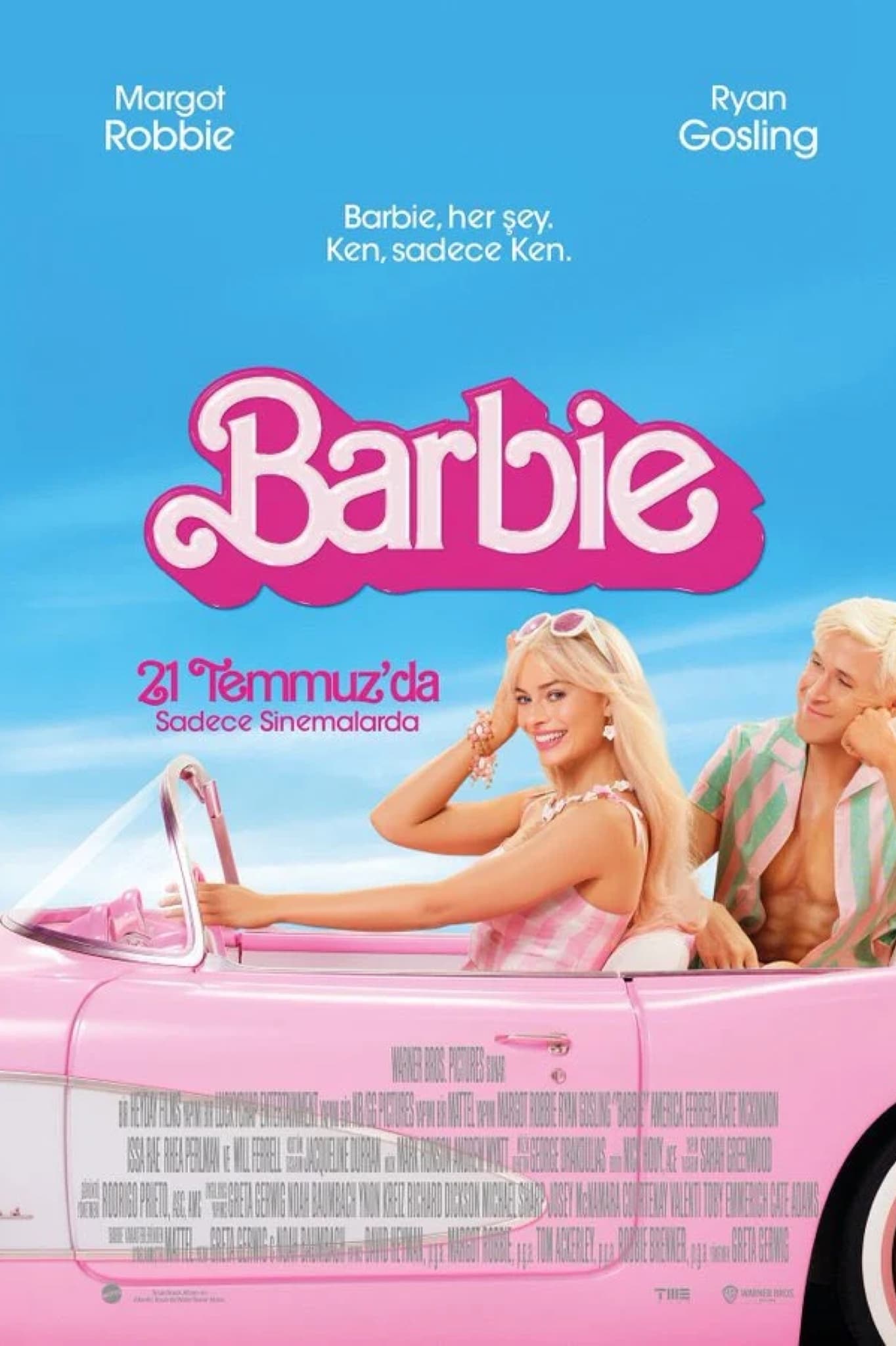 Barbie Full Filmini İzle (2023) - Çevrimiçi Komedi Filmi Movie Poster