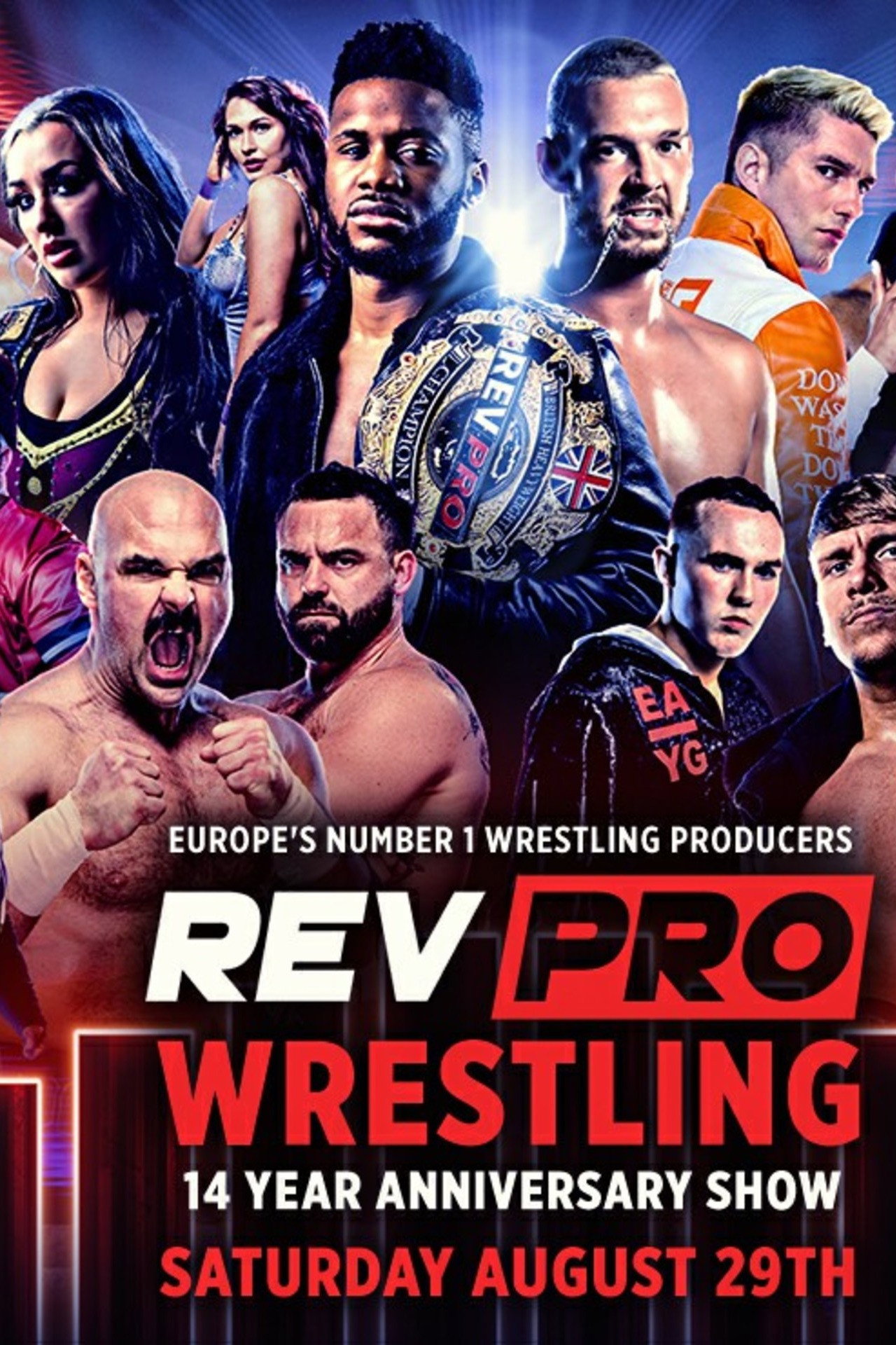 RevPro 14 Year Anniversary Show Poster