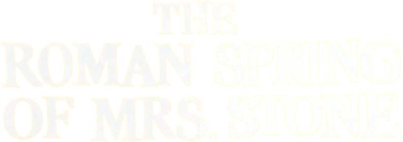 The Roman Spring of Mrs. Stone Logo