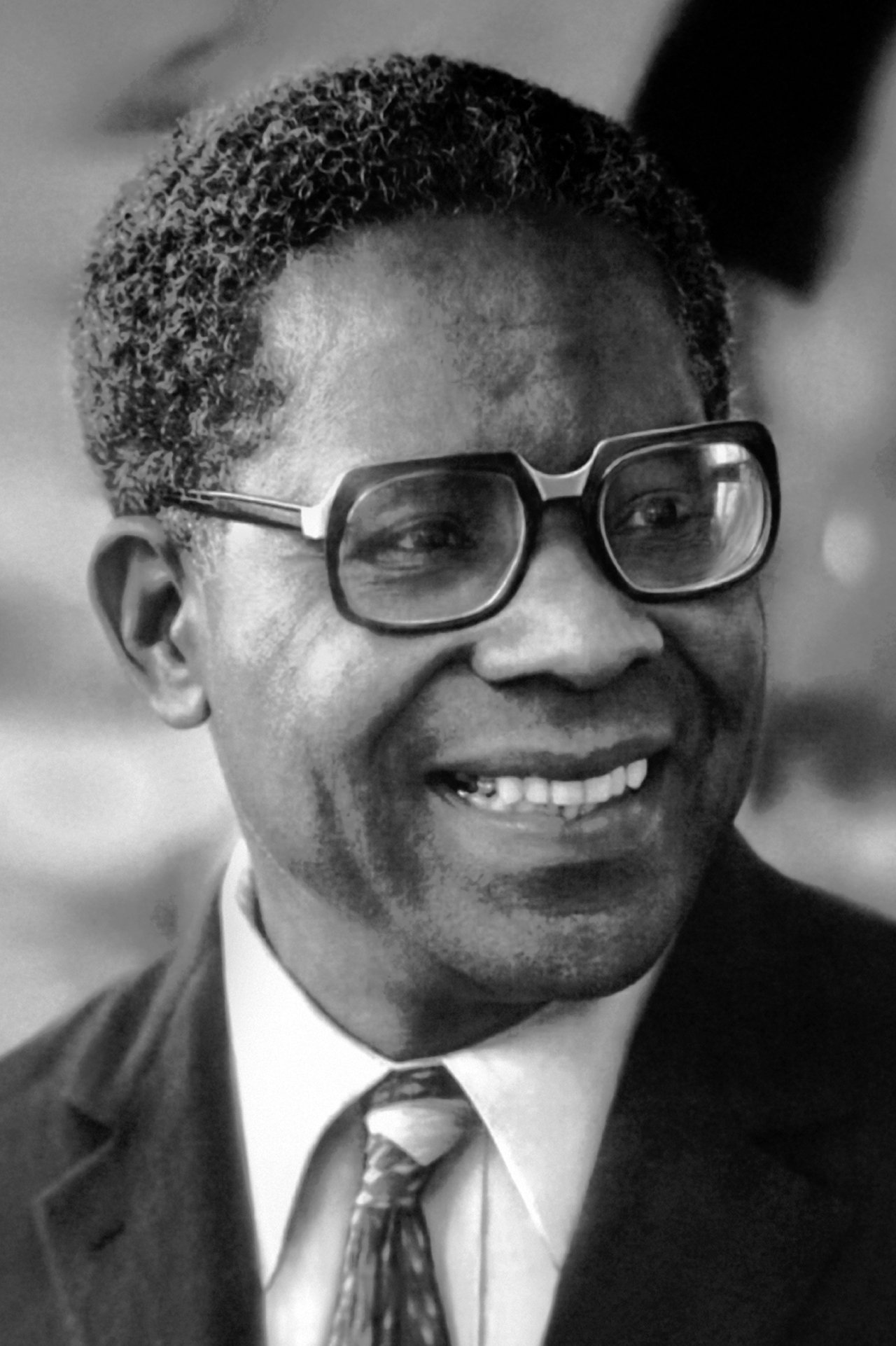 et billede af Aimé Césaire