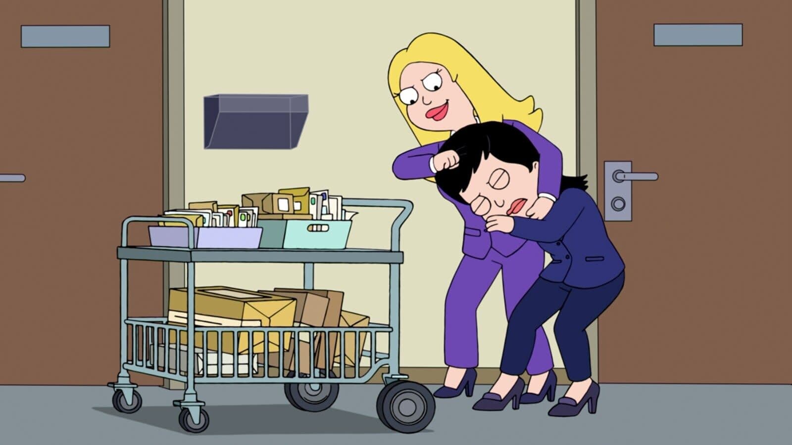 American Dad! Season 17 :Episode 19  Businessly Brunette