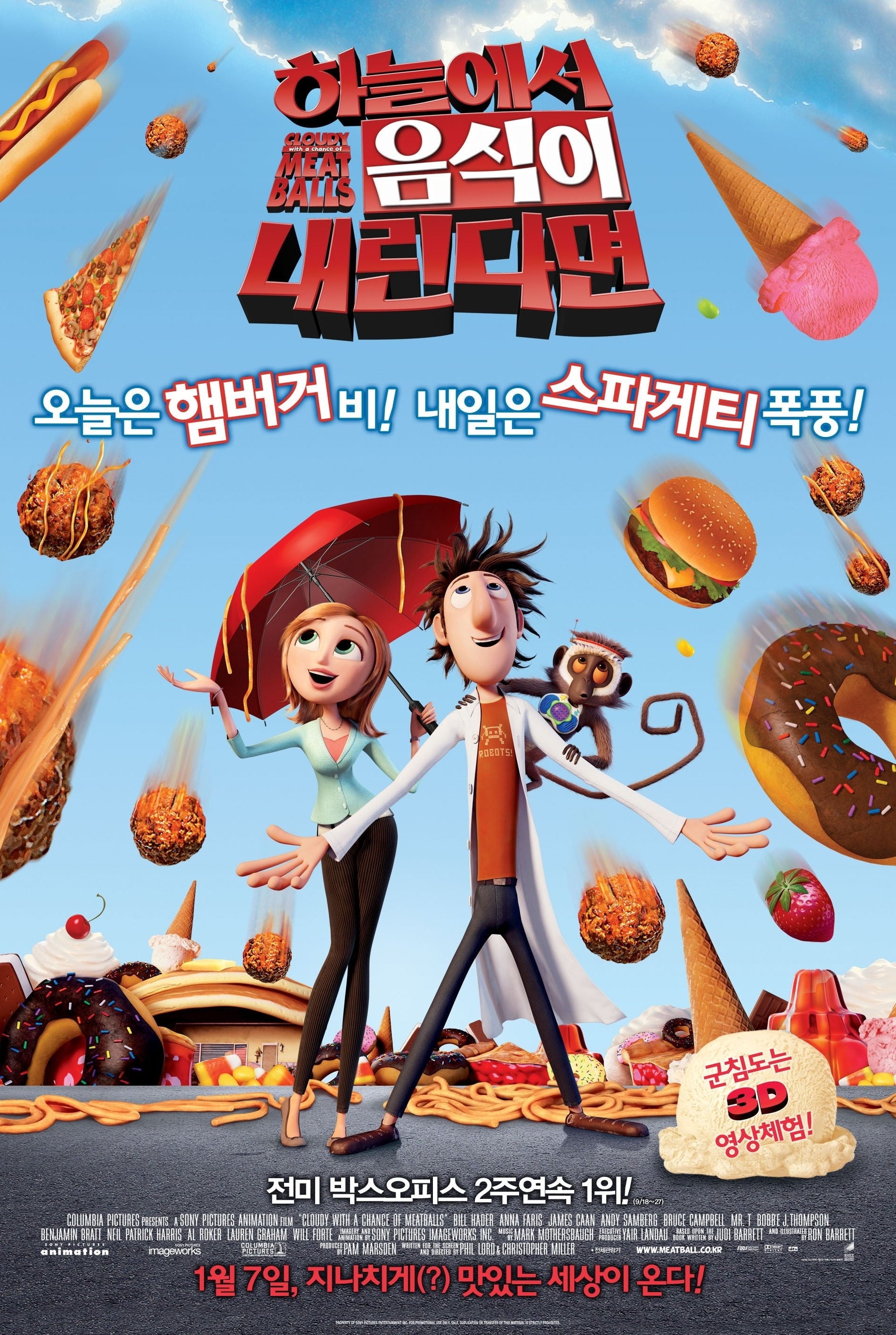 2009 Cloudy With A Chance Of Meatballs