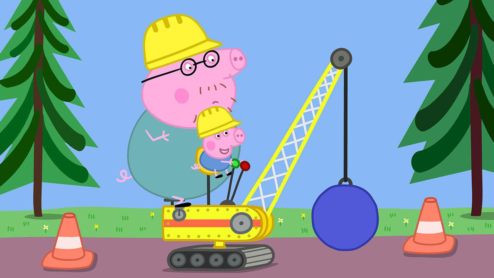 Peppa Pig Season 5 :Episode 25  Digger World