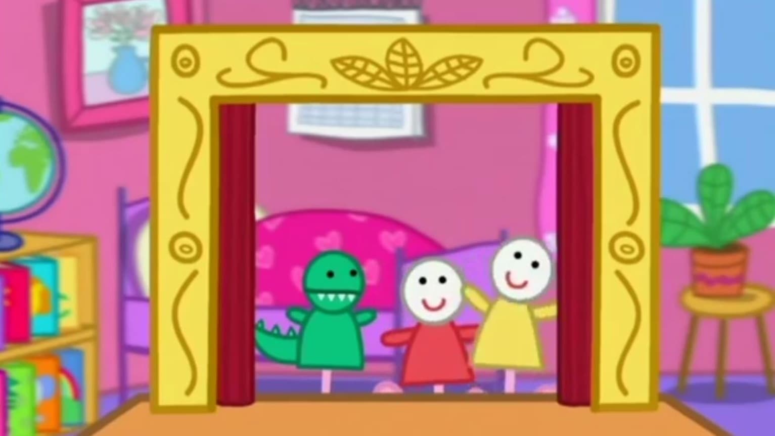 Peppa Pig Season 1 :Episode 41  Chloe's Puppet Show