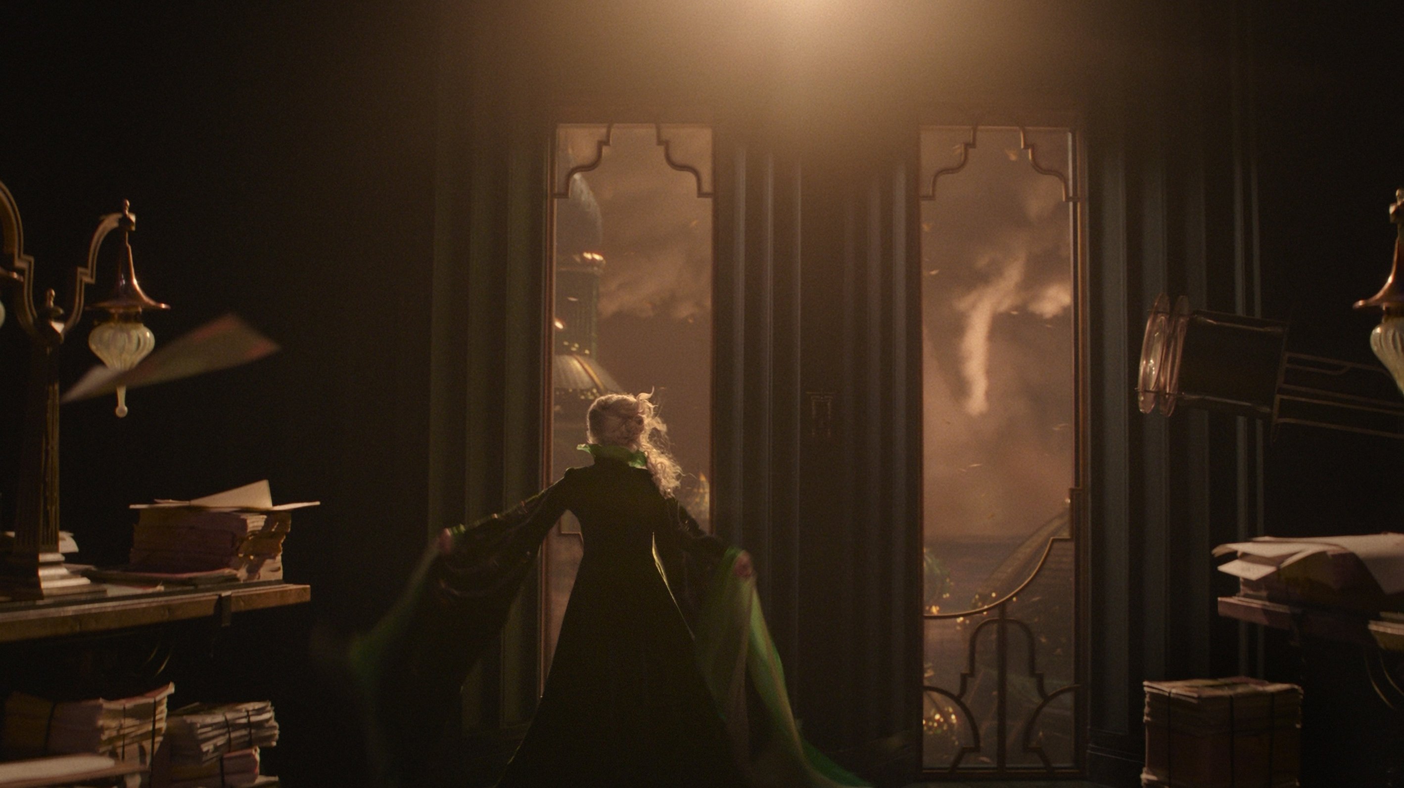 Wicked: For Good backdrop