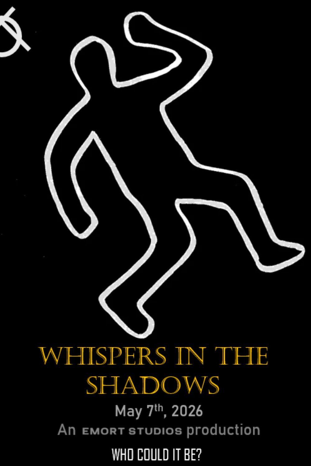 Plakat, der markedsfører Whispers in The Shadows