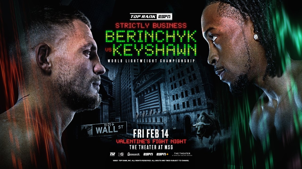 Denys Berinchyk vs. Keyshawn Davis (2025)