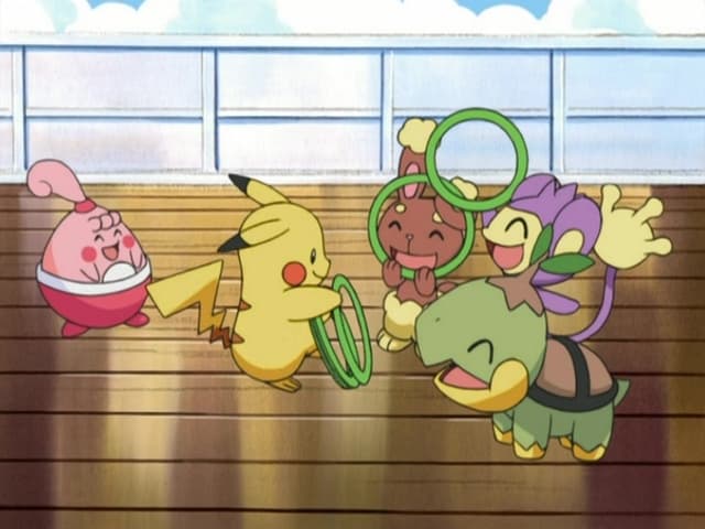 Pokémon Season 10 :Episode 39  Steamboat Willies!