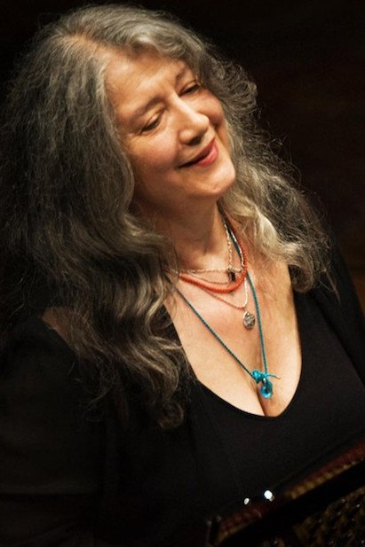 Martha Argerich's picture in the cast