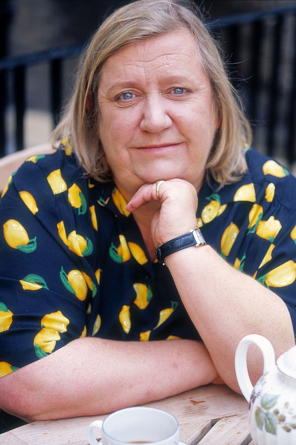 et billede af Clarissa Dickson Wright