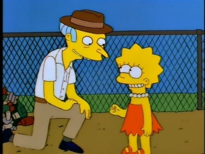 The Simpsons Season 8 :Episode 21  The Old Man and the Lisa