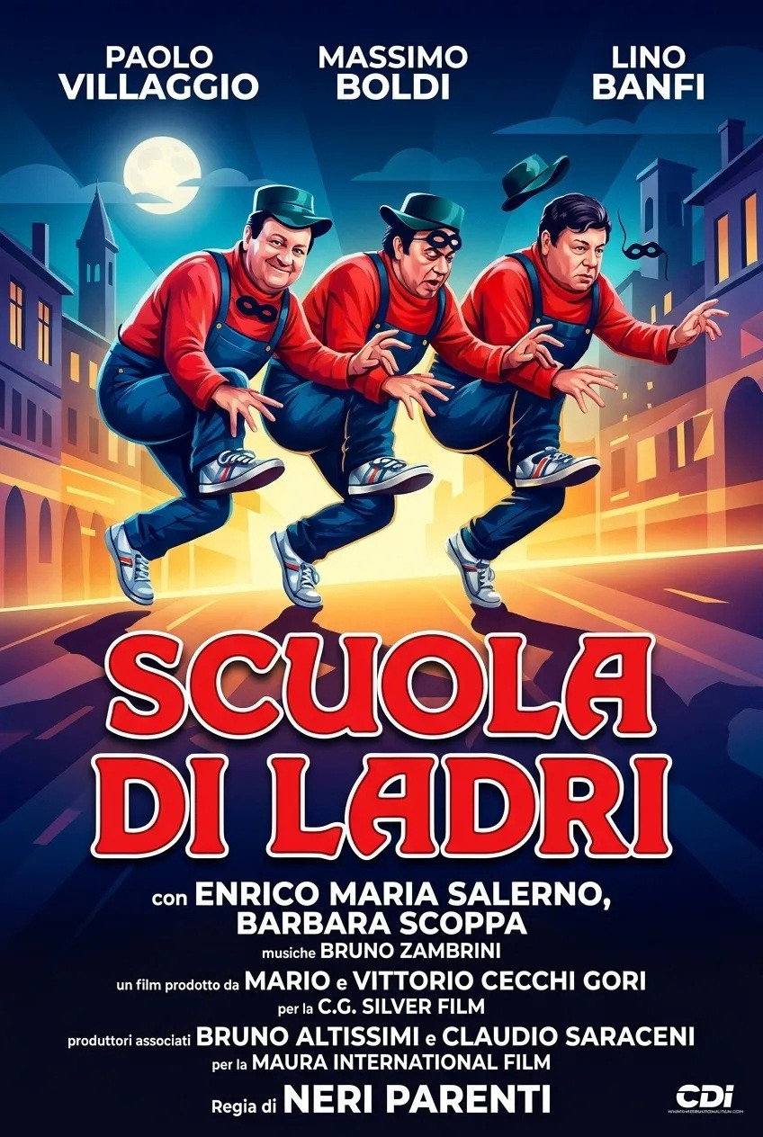 EN - Scuola Di Ladri 1, School Of Thieves1 (1986) (ITALIAN ENG-SUB)