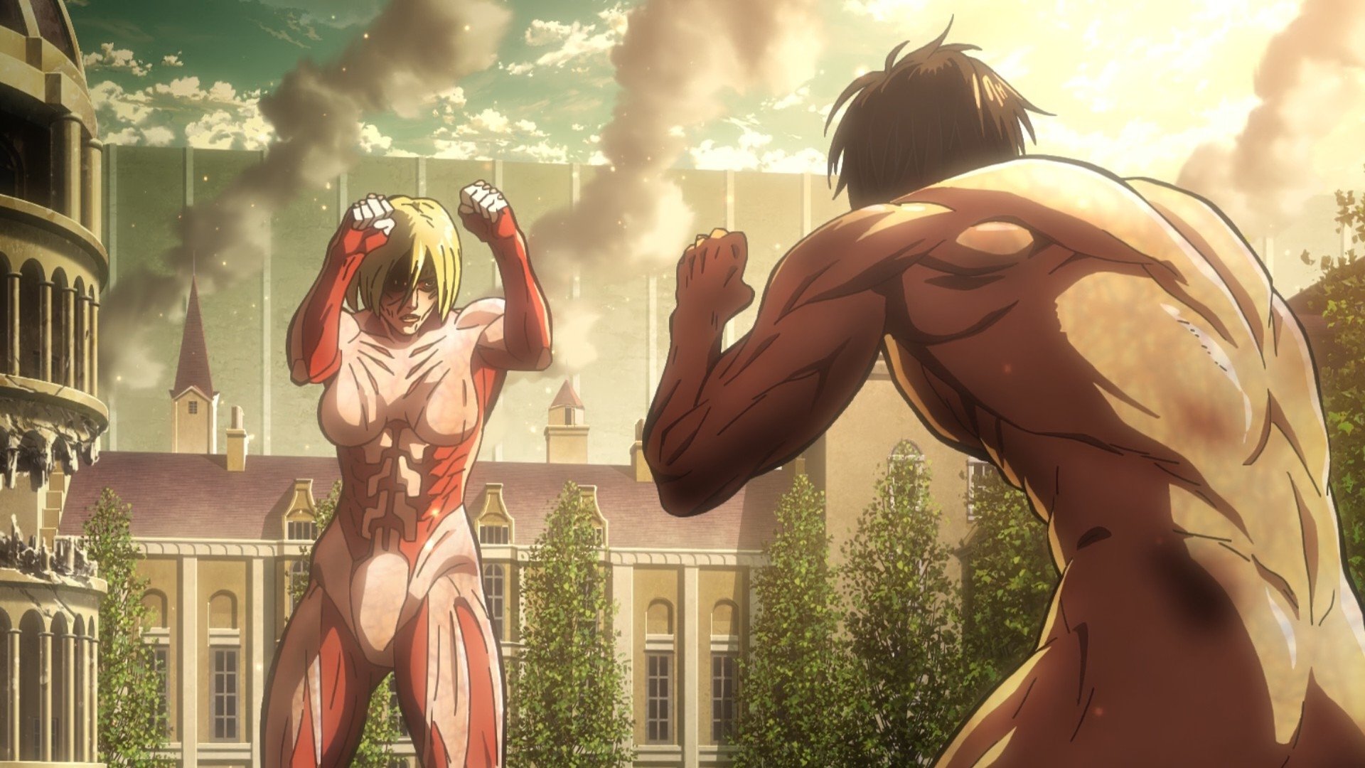 Attack on Titan Season 1 :Episode 25  Wall: Assault on Stohess (3)