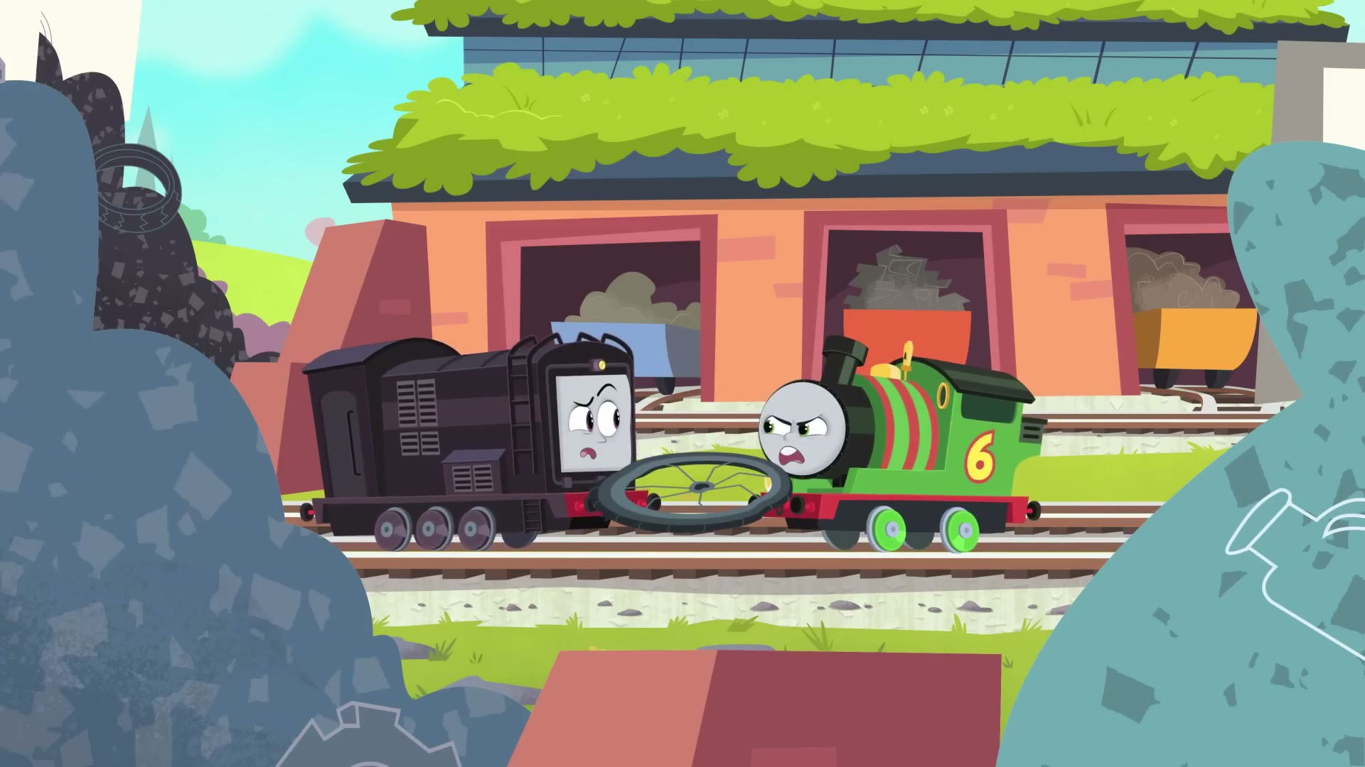 Thomas & Friends: All Engines Go! Season 0 :Episode 38  Train School (Part 6) - The Art of Sharing