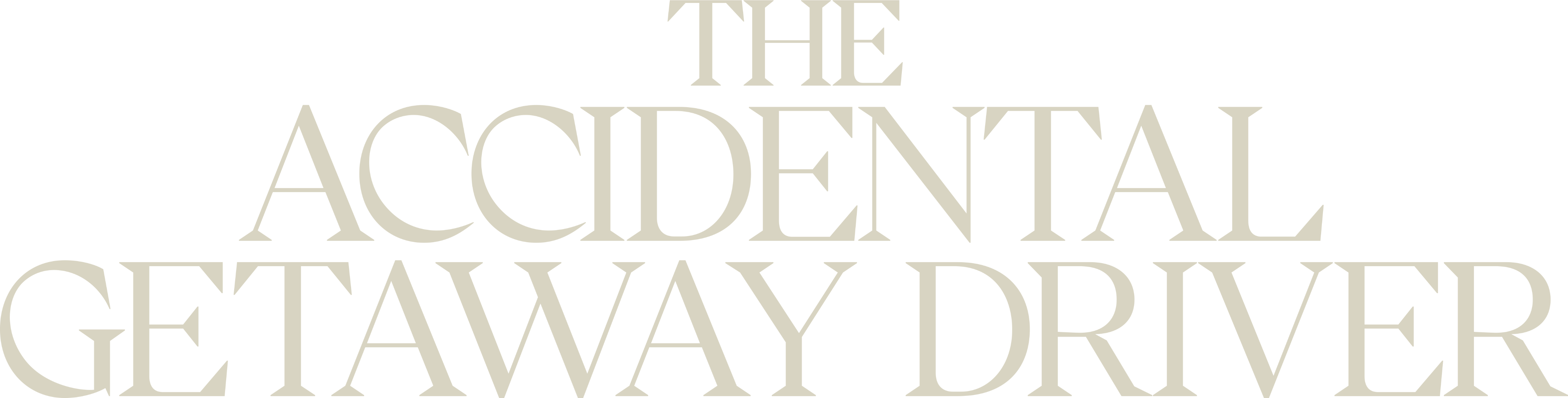 The Accidental Getaway Driver