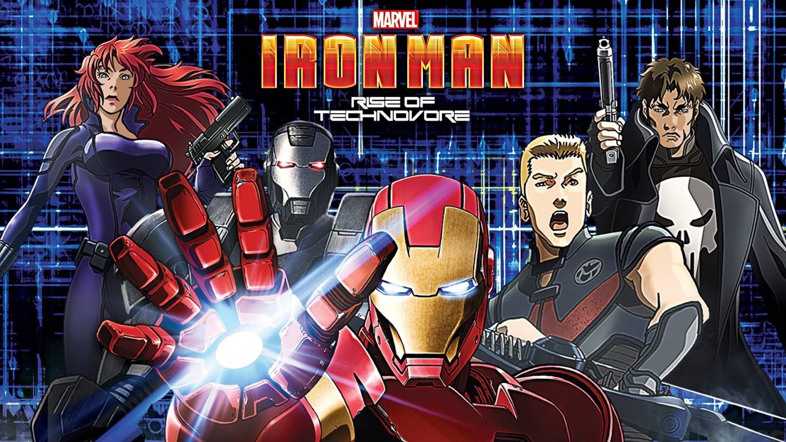 Marvel Anime background