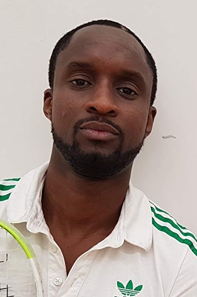 et billede af Peter Bankolé