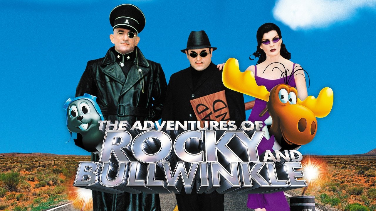 The Adventures of Rocky & Bullwinkle Film Backdrop