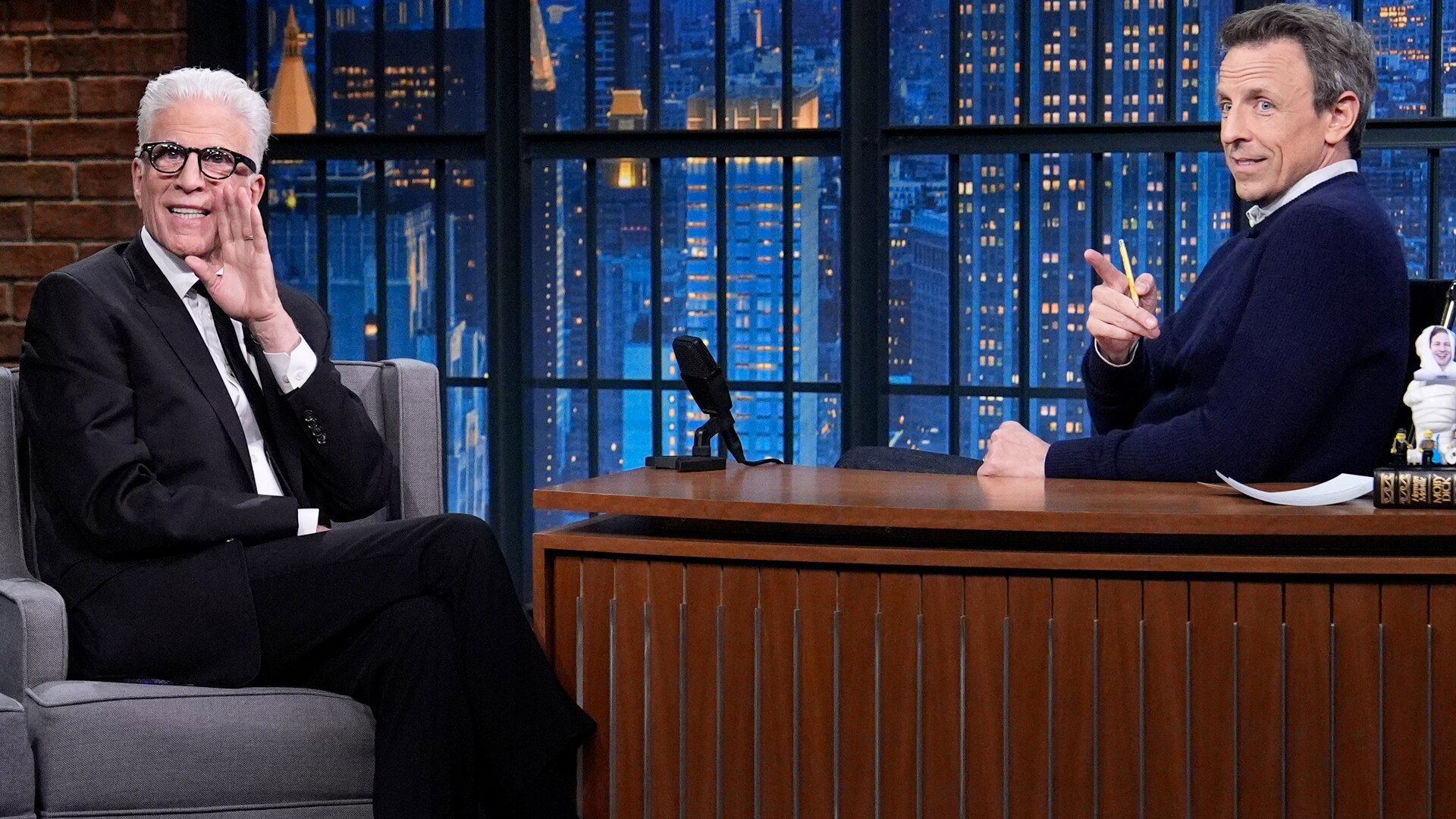Late Night with Seth Meyers Season 12 :Episode 29  Ted Danson, Xolo Maridue&ntilde;a, Sam Morril