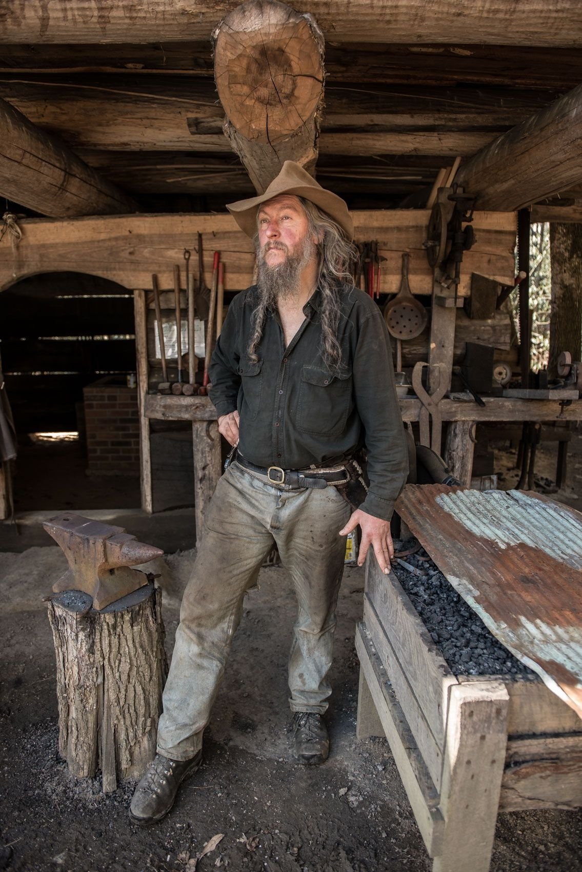 et billede af Eustace Conway