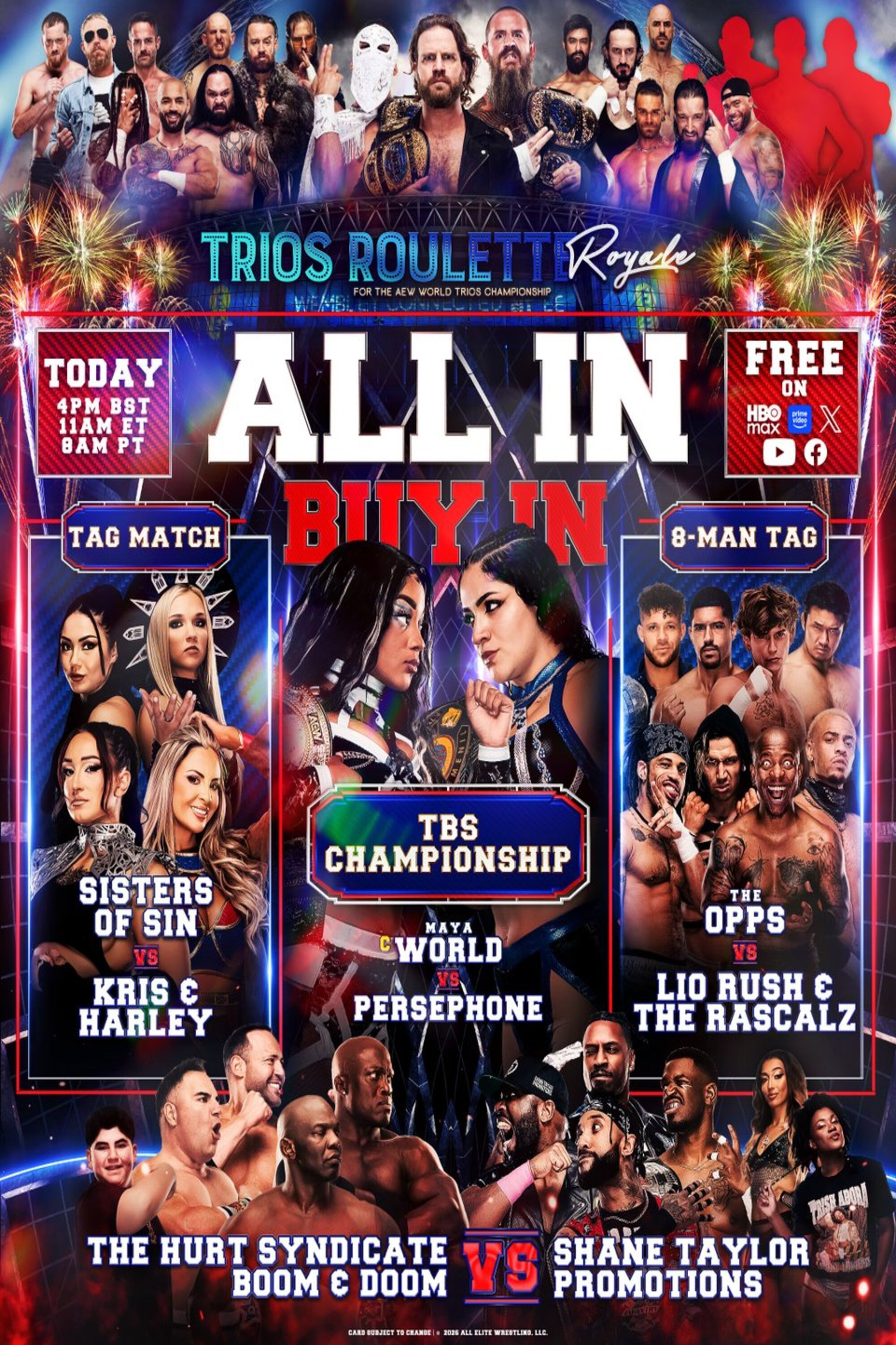 AEW All In 2026: London - Buy In