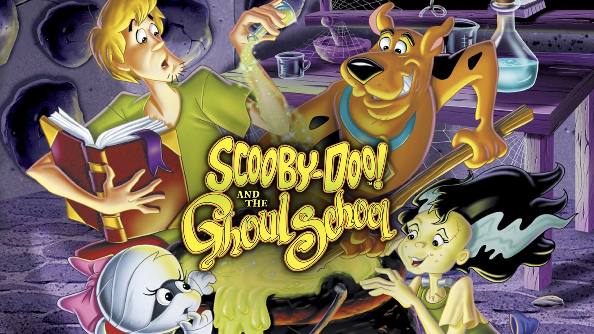 Scoobydoo And The Ghoul School 1988 Key Art Scoobydoo And The Ghoul School 1988 Key Art