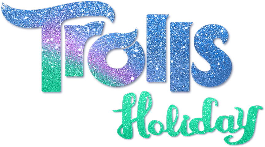 Trolls Holiday Logo