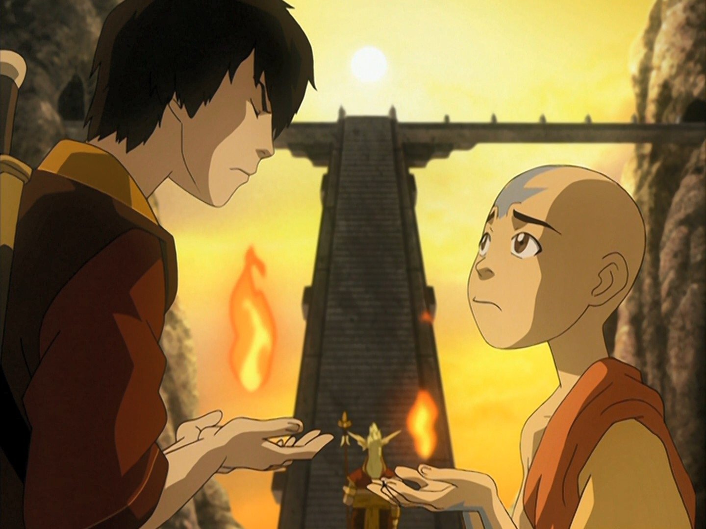 Avatar: The Last Airbender Season 3 :Episode 13  The Firebending Masters