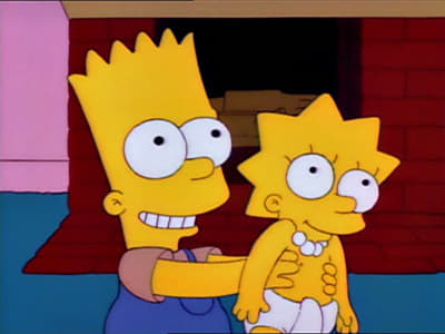 The Simpsons Season 4 :Episode 10  Lisa's First Word