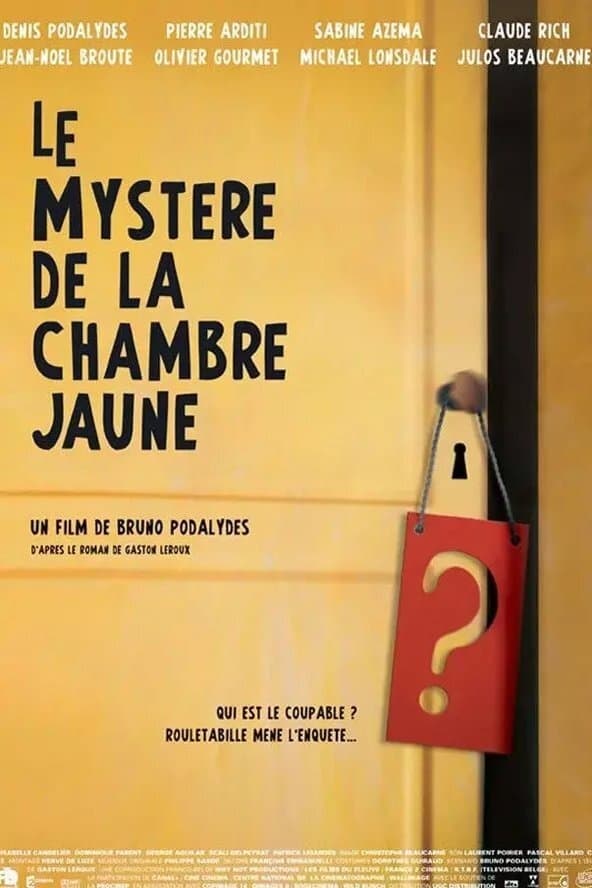 Affiche du film Le Mystère de la chambre jaune 15791